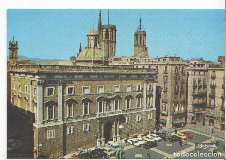 Cartoline: Postal JC0528: Barcelona. Palau de la Generalitat. Plaza de San Jaime