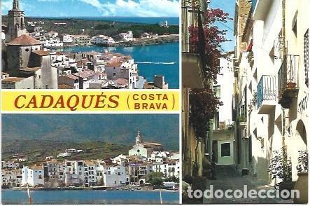 Postales: POSTAL L02290: Aspectos de Cadaques. Girona - Foto 1