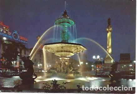 Cartes Postales: POSTAL L02089: Lisboa. Plaza de Don Pedro IV - NULL