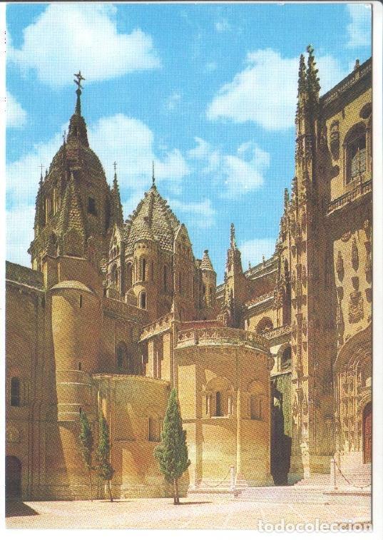 Postcards: Postal JC0592: Salamanca. Catedral Vieja, Abside y Torre del Gallo - NULL