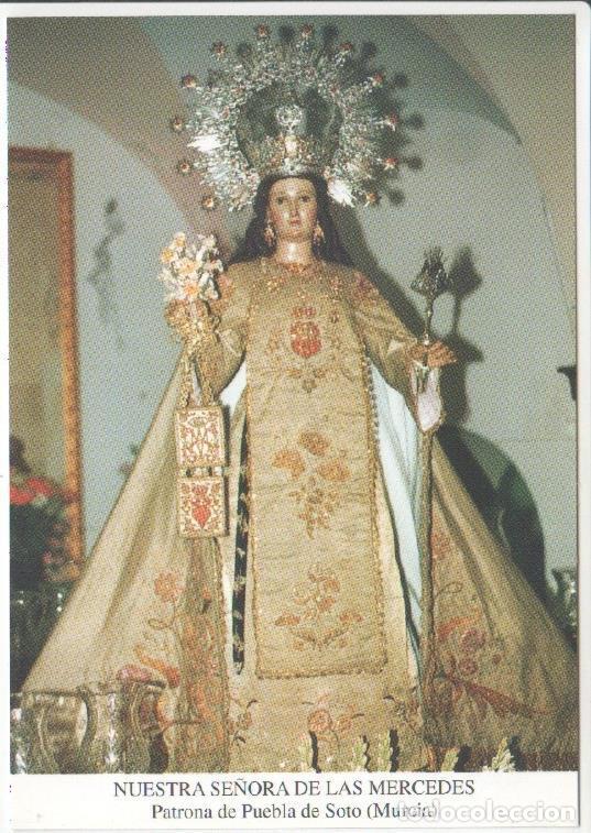 Postales: Postal JC0617: Nuestra Se&ntilde;ora de las Mercedes. Patrona de Puebla de Soto (Murcia)