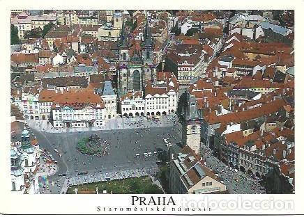 Postais: POSTAL L02183: Vista aerea de Praga. Detalle - NULL