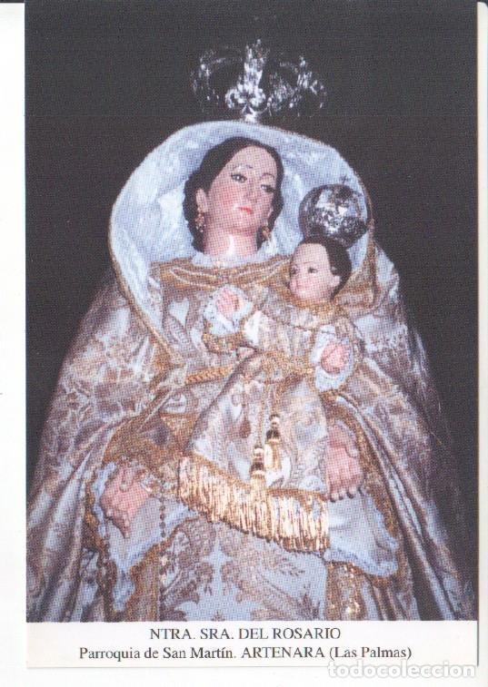 Cartoline: Postal JC0694: Ntra. Sra. del Rosario. Parroquia de San Martin. Artenara (Las Palmas) - NULL
