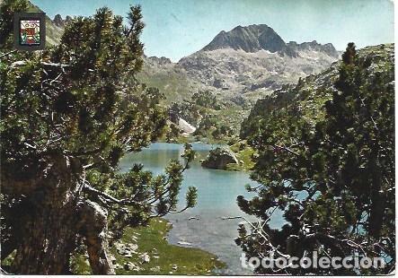 Cartoline: POSTAL L01537: Lago Llarg en el Vall d'Aran, Lleida