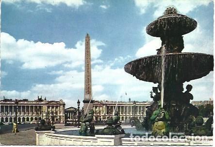 Postales: POSTAL L01992: Paris. Plaza de la Concordia - Foto 1