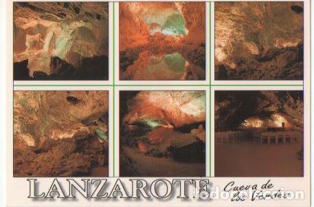 Postales: Postal E00038: Cueva de los Verdes, Lanzarote - Varios - Foto 1