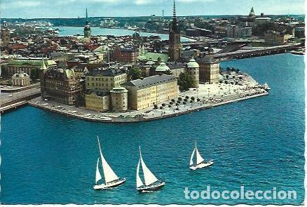 Cartoline: POSTAL L01618: Vista aerea de Estocolmo, detalle - NULL