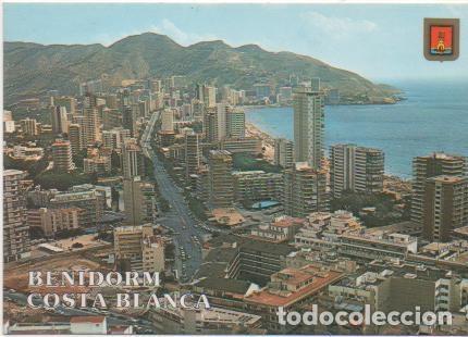 Postales: Postal E00692: Vista a&eacute;rea, Benidorm, Alicante - Varios