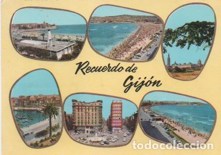 Cartoline: Postal E00667: Im&aacute;genes de Gij&oacute;n - Varios