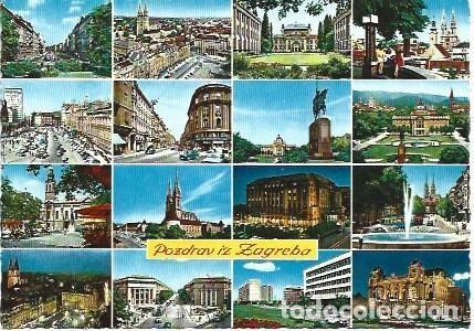 Postcards: POSTAL L02030: Vistas de Zagreb - NULL