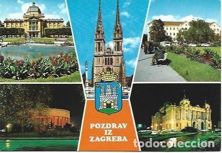 Cartoline: POSTAL L02035: Aspectos de Zagreb - NULL
