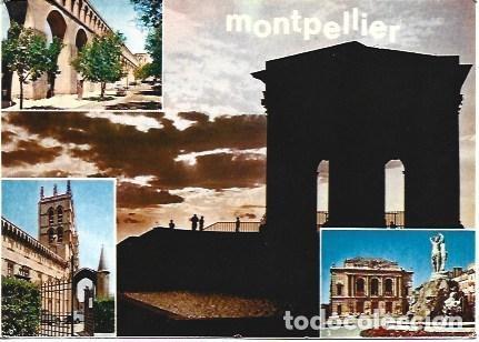 Postcards: POSTAL L02016: Vistas de Montpellier, Francia - NULL