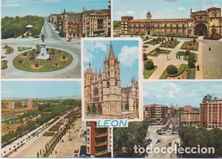 Postcards: Postal E00738: Im&aacute;genes de Le&oacute;n - Varios