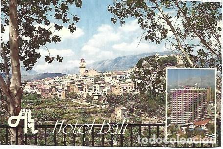 Postales: POSTAL L01913: Hotel Bali en Benidorm. Alicante - NULL