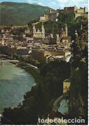 Postais: POSTAL L01865: Vista parcial aerea de Salzburgo