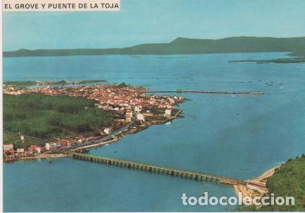 Postais: Postal E00897: El Grove y Puente La Toja - Varios