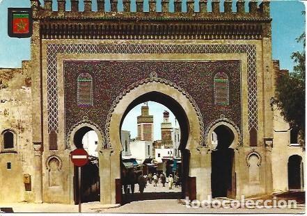 Postkarten: POSTAL L03332: Puerta Azul de Fez