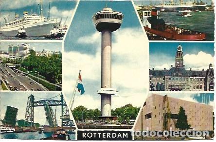 Postcards: POSTAL L03353: Vistas de Roterdam, Holanda