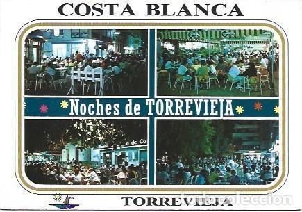Postkarten: POSTAL L03153: Noche en Torrevieja, Alicante