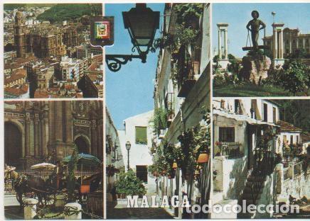 Postcards: Postal E00861: Im&aacute;genes de M&aacute;laga - Varios