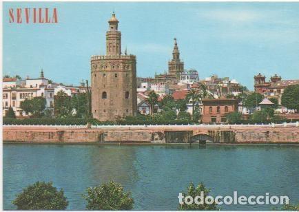 Postales: Postal E00846: Torre del Oro y Rio, Sevilla - Varios