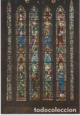 Postales: Postal E00840: Ventanal alto del Prebisterio,Catedral, Le&oacute;n - Varios - Foto 1
