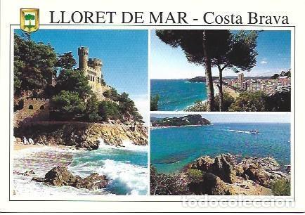 Postkarten: POSTAL L03519: Castillo y vistas de Lloret de Mar - NULL