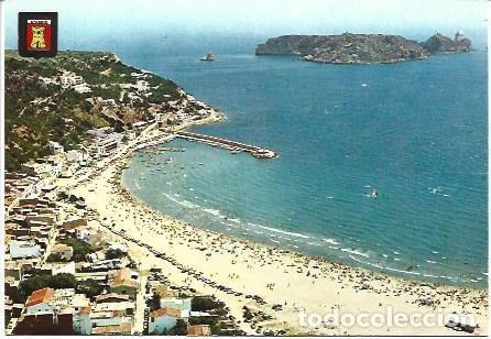Postkarten: POSTAL L03461: Vista aerea de la playa de L'Estartit, Girona - NULL
