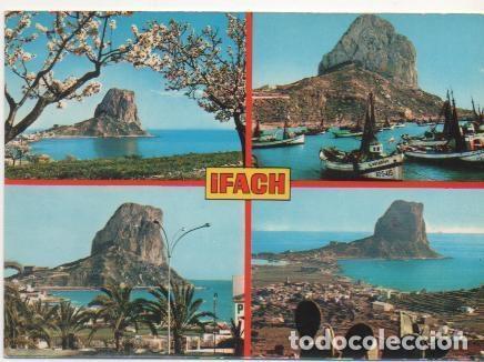 Postcards: Postal E00202: Fotos Pe&ntilde;on Ifach Caspe Alicante - Varios