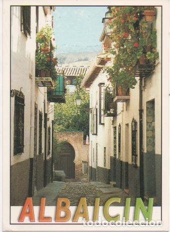 Postkarten: Postal E00442: Calle de Albaic&iacute;n, Granada - Varios