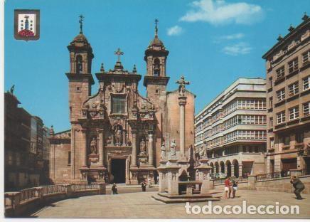 Postkarten: Postal E00482: Iglesia de San Jorge La Coru&ntilde;a - Varios