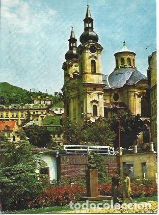 Postkarten: POSTAL L02760: Iglesia de Maria Magdalena en Karlovy Vary - NULL