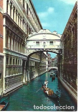 Postais: POSTAL L02836: Puente de los Suspiros en Venecia