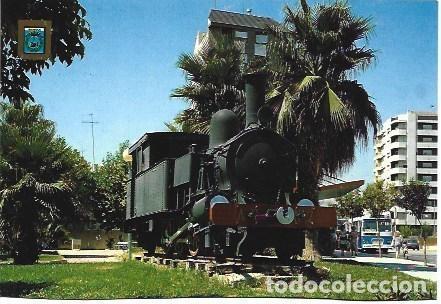 Postkarten: POSTAL L02857: Locomotora en Gandia