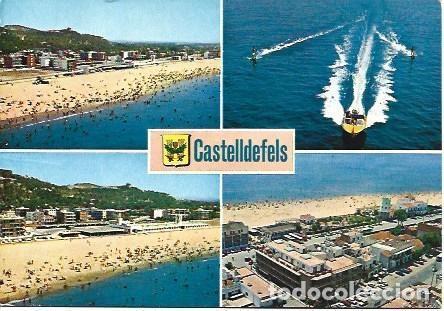 Postkarten: POSTAL L02667: Vista de Castelldefels, Barcelona - NULL