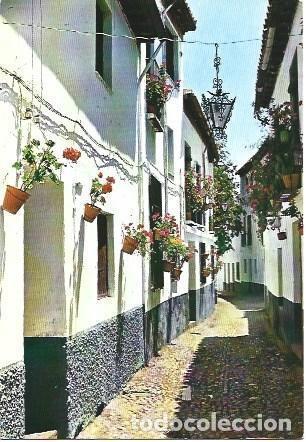 Postales: POSTAL L02733: Granada. Barrio del Albaicin - Foto 1