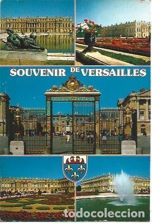 Postales: POSTAL L03027: Souvenir de Versalles - Foto 1