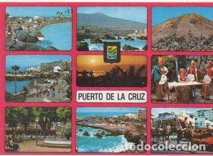 Cartes Postales: Postal E00388: Im&aacute;genes Puerto Cruz, Tenerife - Varios