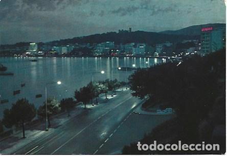 Postkarten: POSTAL L03061: Vista nocturna de Palma de Mallorca - NULL