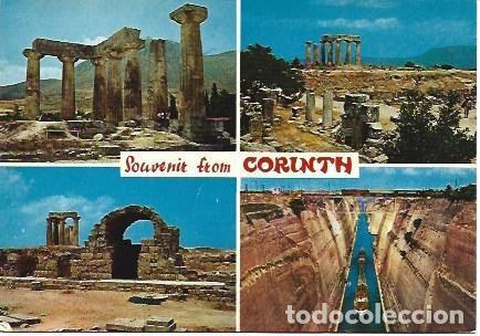 Cartoline: POSTAL L03100: Vistas de Corinto, Grecia - NULL