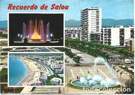 Postales: POSTAL L02896: Recuerdo de Salou - Foto 1