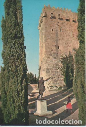 Cartoline: Postal E02477: Estatua de Augusto y Torre Paborde, Tarragona - Varios