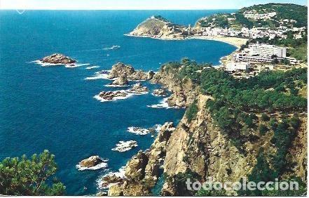 Postales: POSTAL L02876: Vista aerea de Tossa de Mar - Foto 1