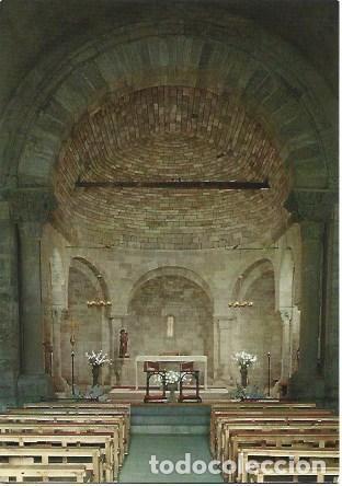 Postkarten: POSTAL L02975: Interior de la iglesia de Porqueres, Girona - NULL