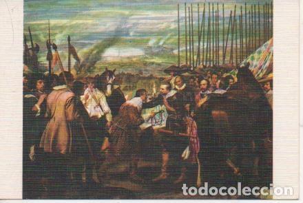 Cartes Postales: Postal E06882: Colecci&oacute;n Postal-Arte.Velazquez: La Rendici&oacute;n de Breda - Velazquez
