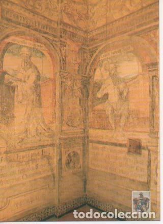 Postais: Postal E02491: Frescos, Casa de Pilatos,Sevilla - Carlos Ortega