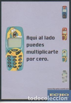 Postales: Postal E07000: Cascaras Homer Gritando. Echo - Varios