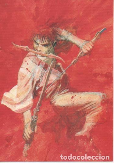 Postkarten: Postal E06977: La Espada del Inmortal Manji&rdquo; &rdquo; - Hiroaki Samura