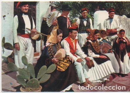 Postales: Postal E02021: GrupoFolklorico, Ibiza - Varios