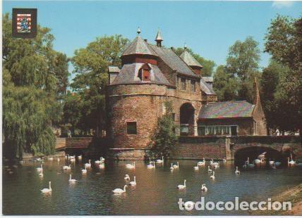 Cartoline: Postal E02156: Ezelpoort, Brugge, Paises Bajos - Varios